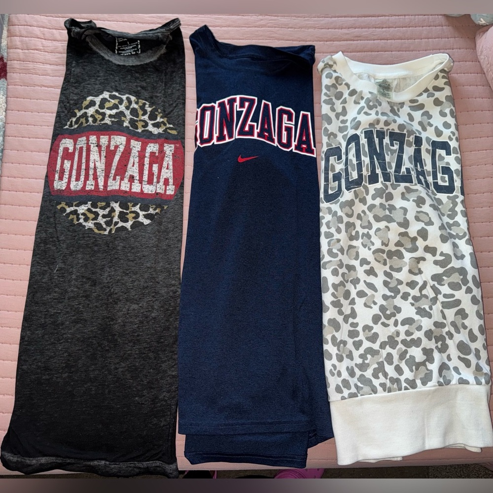 Gonzaga Sleeveless and Long Sleeve Shirts